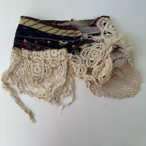 Lace Skirt in Cream and Black